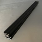 Stangenprofil 10x10 Makerbeam, Länge 300mm, schwarz. 4 Stk.